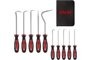 AMM Automotive Pick and Hook Set: Precision Rotary Lock Picking Tool