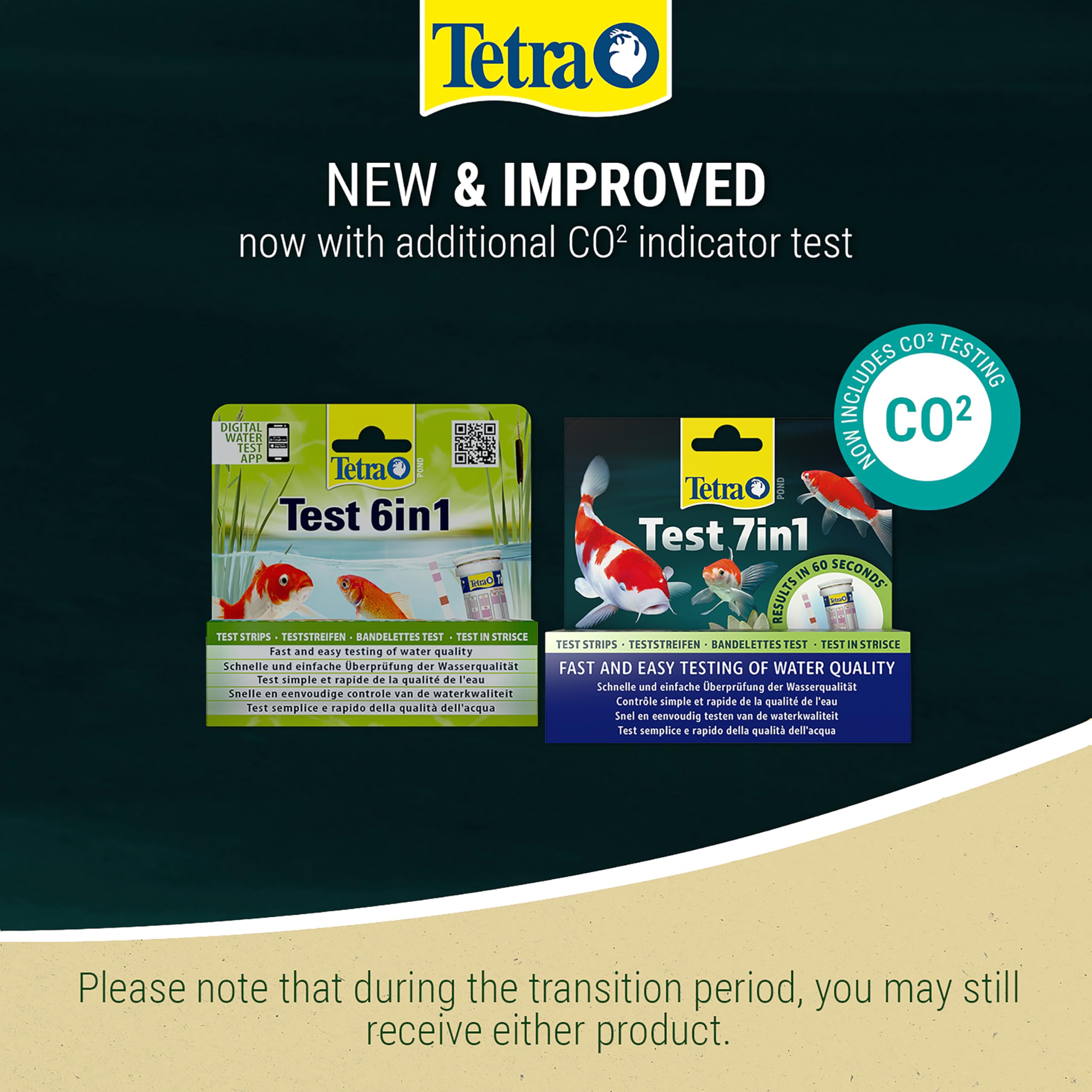 Tetra 7in1 Pond Water Testing Kit 25 strips - Measures pH, KH, Nitrite and Chlorine - Maintain Excellent Water Quality - Image 3