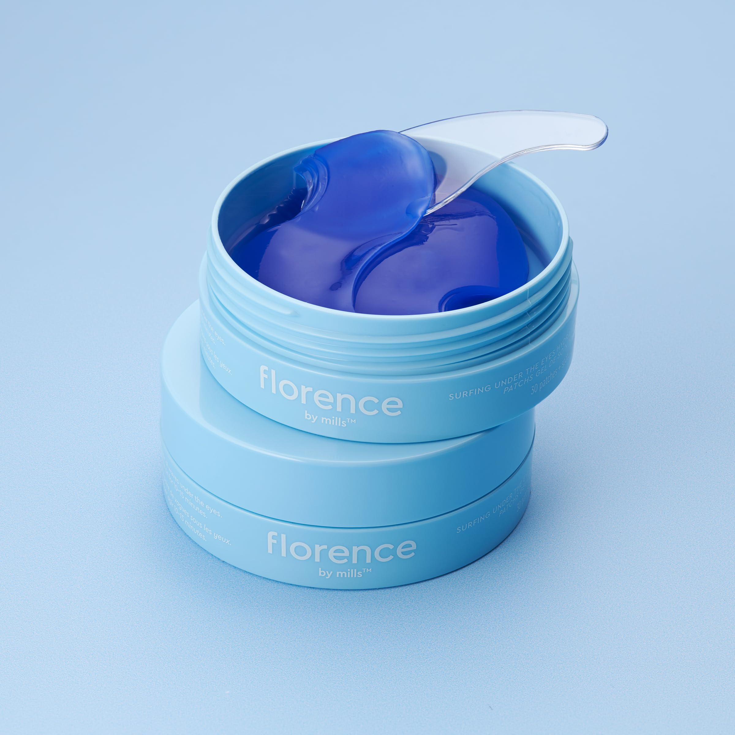 florence by mills Surfing Under the Eyes Hydrating Gel Pads, 30 Count
