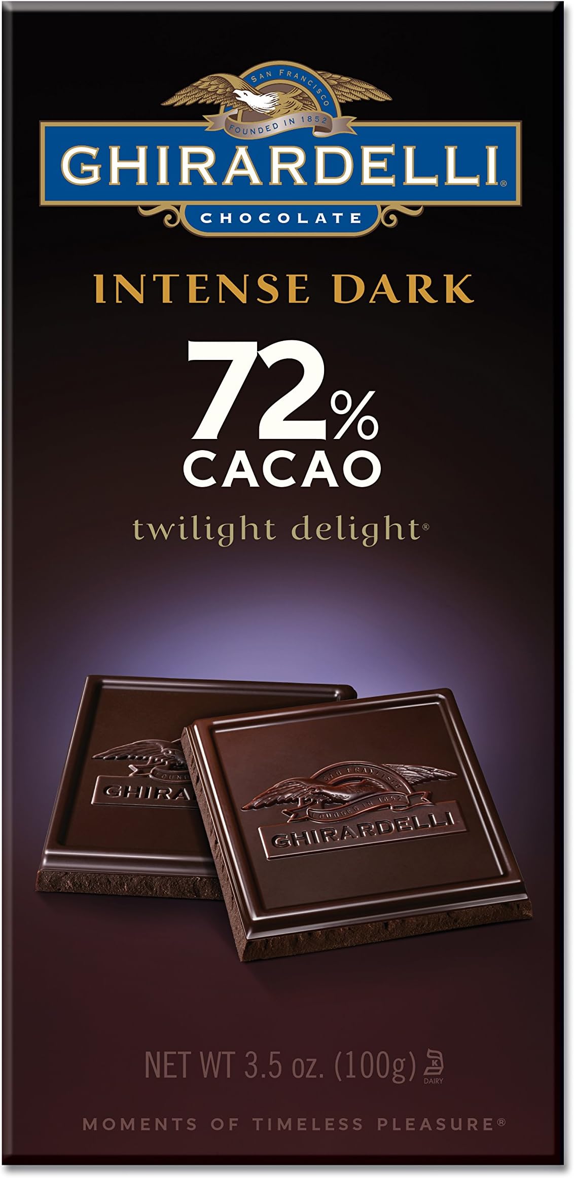 Choc Sqr Intns Drk Twilight Dl 3.5 Oz