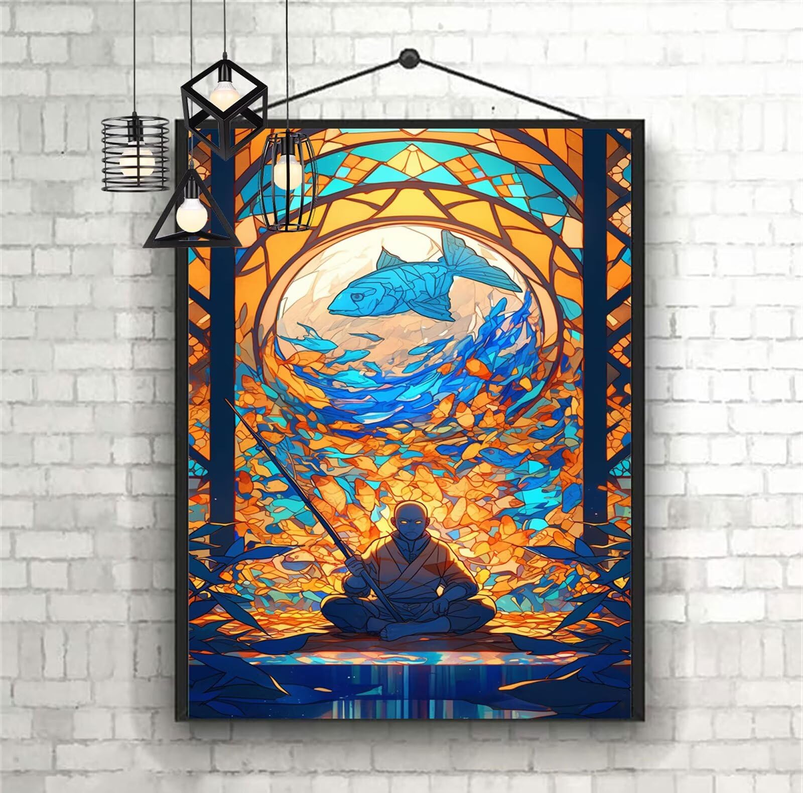 Diamentowe malowanie Bóg diamentowe malowanie dzieci 100x150cm 2025 abstrakcyjne malowanie diamentowe, DIY diamentowe rysunki ścieg krzyżykowy rzemiosło dla dorosłych, obraz diamentowy dekoracja