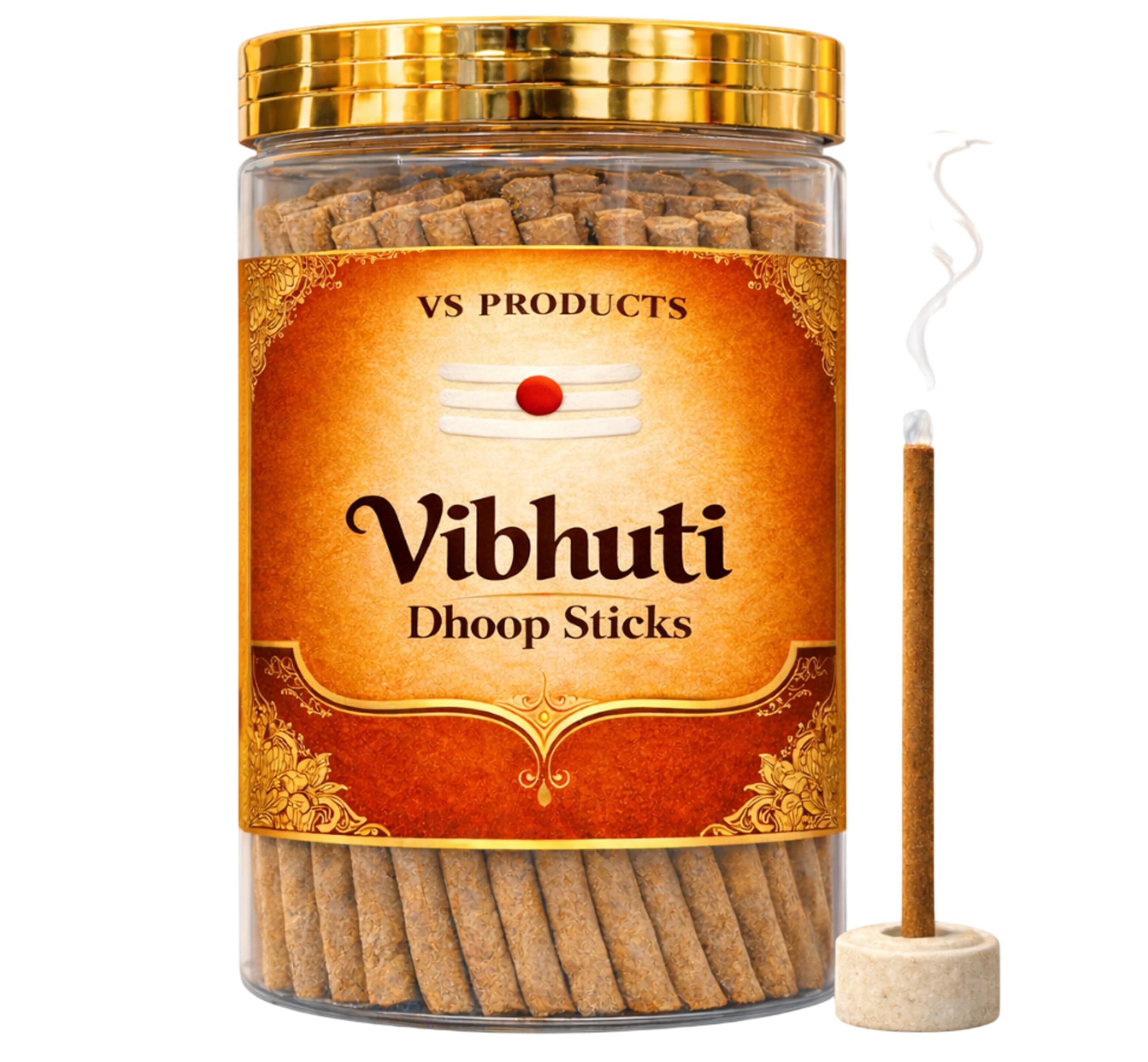 Vibhuti Dhoop Sticks | Vibuthi | Thiruneeru | 50 Nos-picture-17