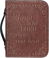 Vista 21 de Bolsas de cuero para iglesia, funda de Biblia gris león, bolsa protectora de la Biblia de poliuretano, funda de transporte portátil con asa