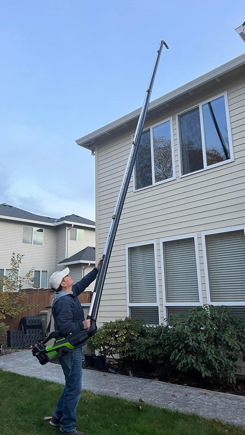 ArloCatcher Car Drying Nozzle for Greenworks Leaf Blower - Durable ABS Body with Soft TPU Tip - Compatible with Greenworks 80V 800 (BLB479)/750 CFM, 60V 780/660 CFM Leaf Blowers