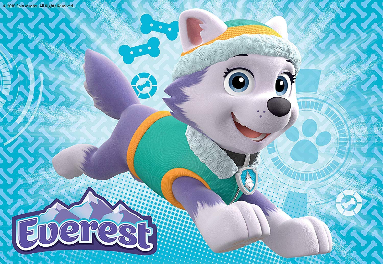 Ravensburger Disney: Paw Patrol-Skye & Everest Puzzle per Bambini 2 x 24 Pezzi, 9152