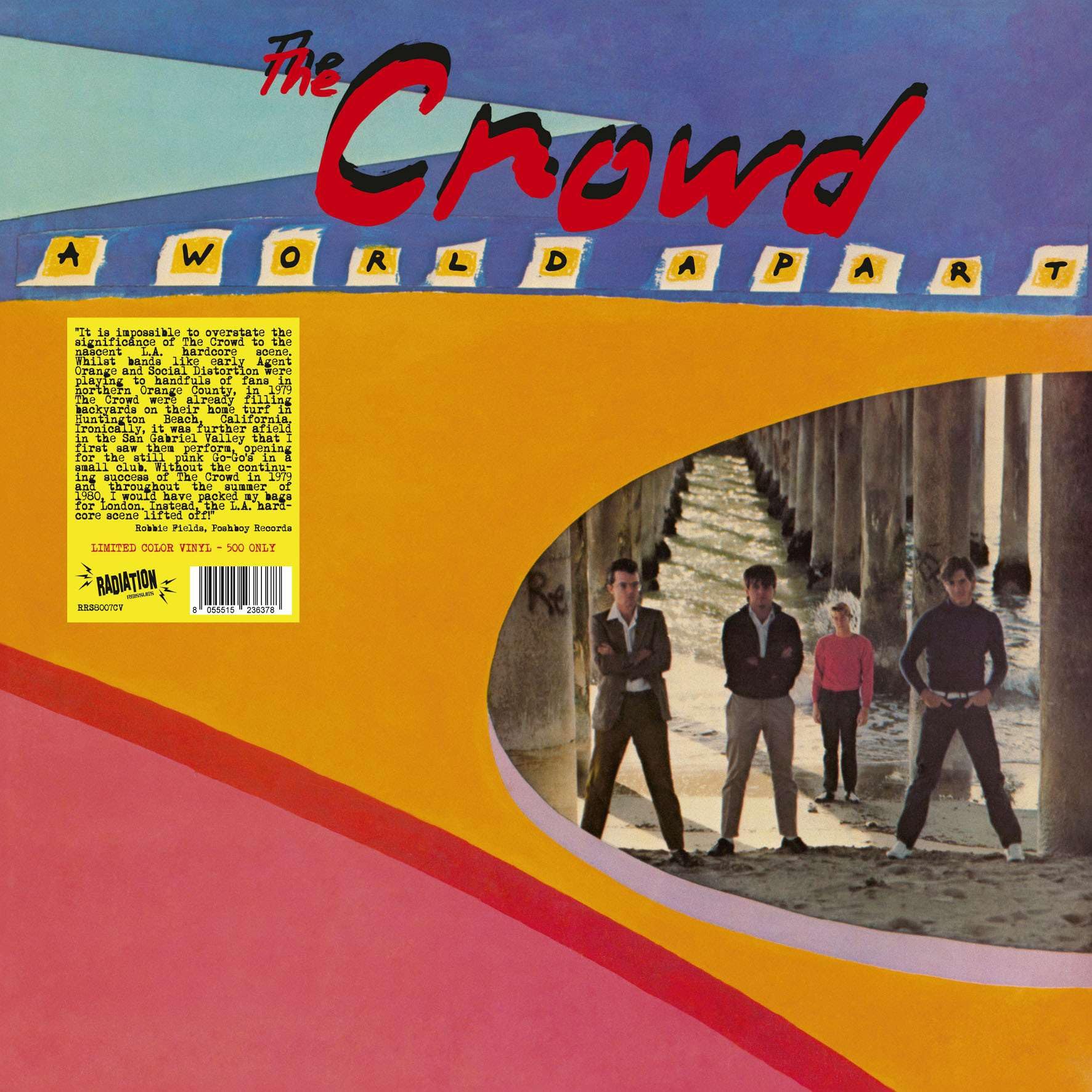 CROWD, The - A World Apart - Vinyl (orange vinyl LP)