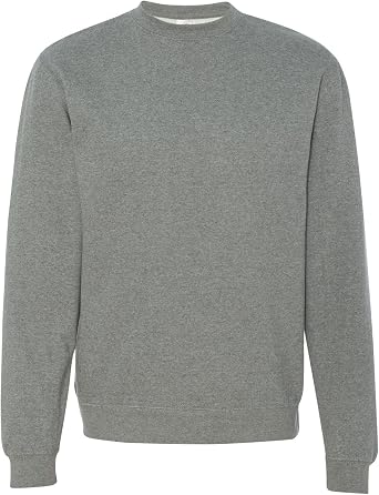 Independent Trading Co. Mens Midweight Crewneck Sweatshirt SS3000