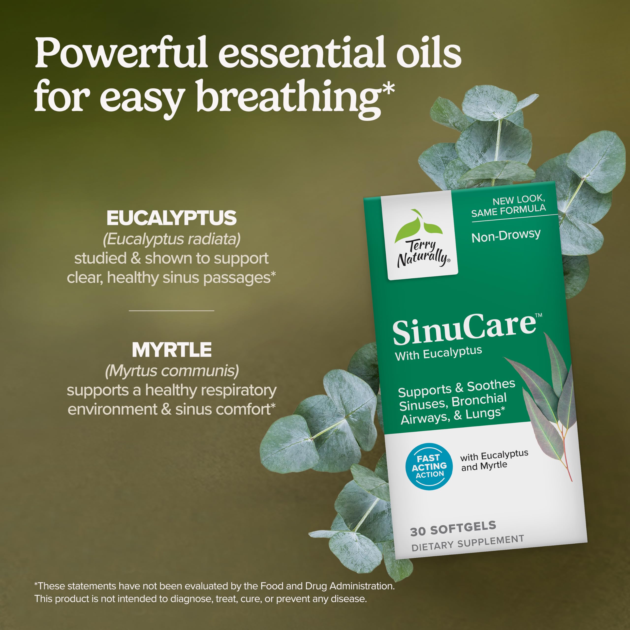 Terry Naturally SinuCare - Sinus, Lung and Bronchial Comfort - 30 Count — Amazon image 3