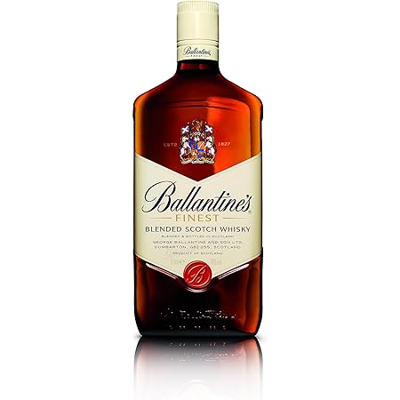 Ballantines Finest Blended Scotch Whisky Milder Blend Aus Schottischen Malt Grain Whiskys Mit Zartem Geschmack Ausgereiftem Aroma Frischem Abgang 1 X 0 7 L Amazon De Bier Wein Spirituosen