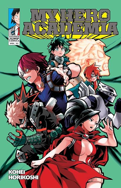 Portada de My Hero Academia Vol. 22