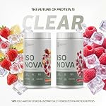 Fortitude Health ISO NOVA Clear Protein Powder | 25g Complete Vegan Protein Isolate with All 9 EAAs | Light Juice Style Drink, Vegan, Sugar-Free, Gluten-Free, Dairy-Free | 25 Servings (Frozen Raz)