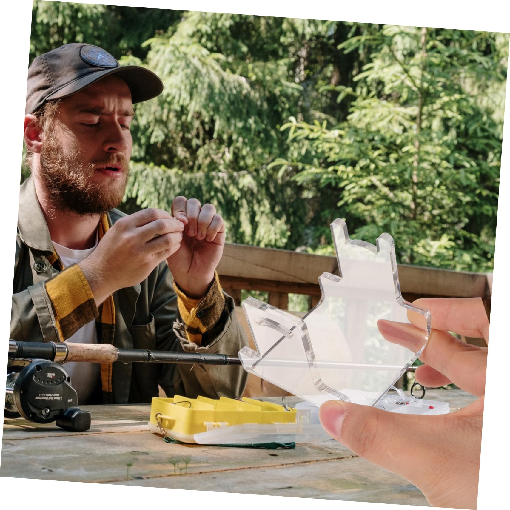 ESPOSITORE PER ESCHE Da Pesca Scaffali Di Stoccaggio Merci Espositivi - Foto 5