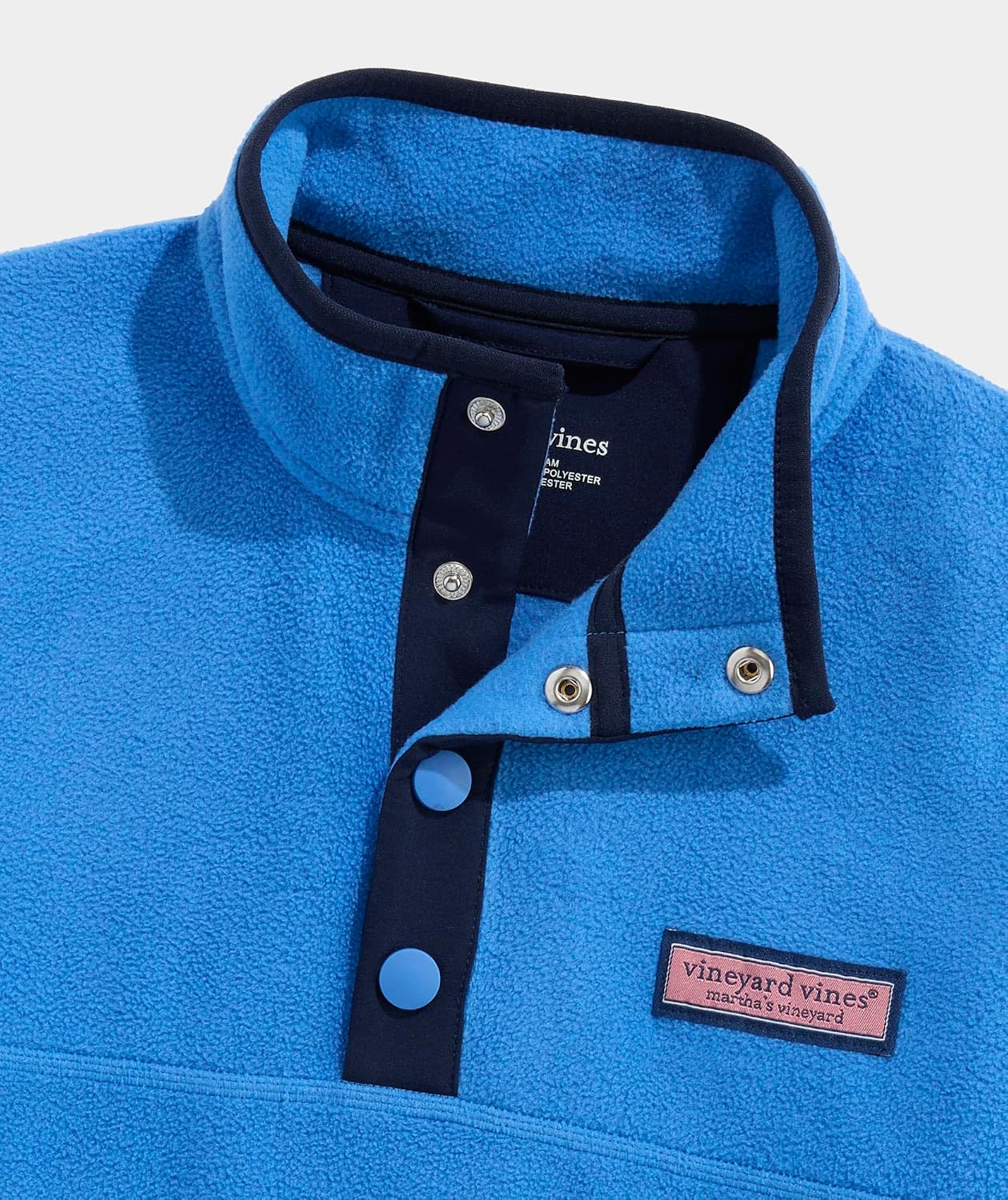 vineyard vines Boys' Boys Harbor Fleece Quarter-snap