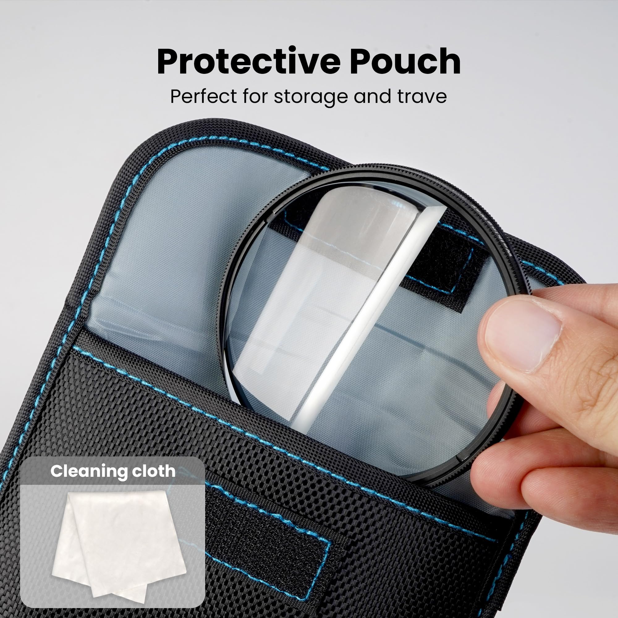Walking Way 82mm Filtre Split Speed Effet de Flou de Mouvement Unilatéral | Fantôme flou mouvement unilatéral orientable pour vidéos musicales publicités portraits créatifs pochette chiffon