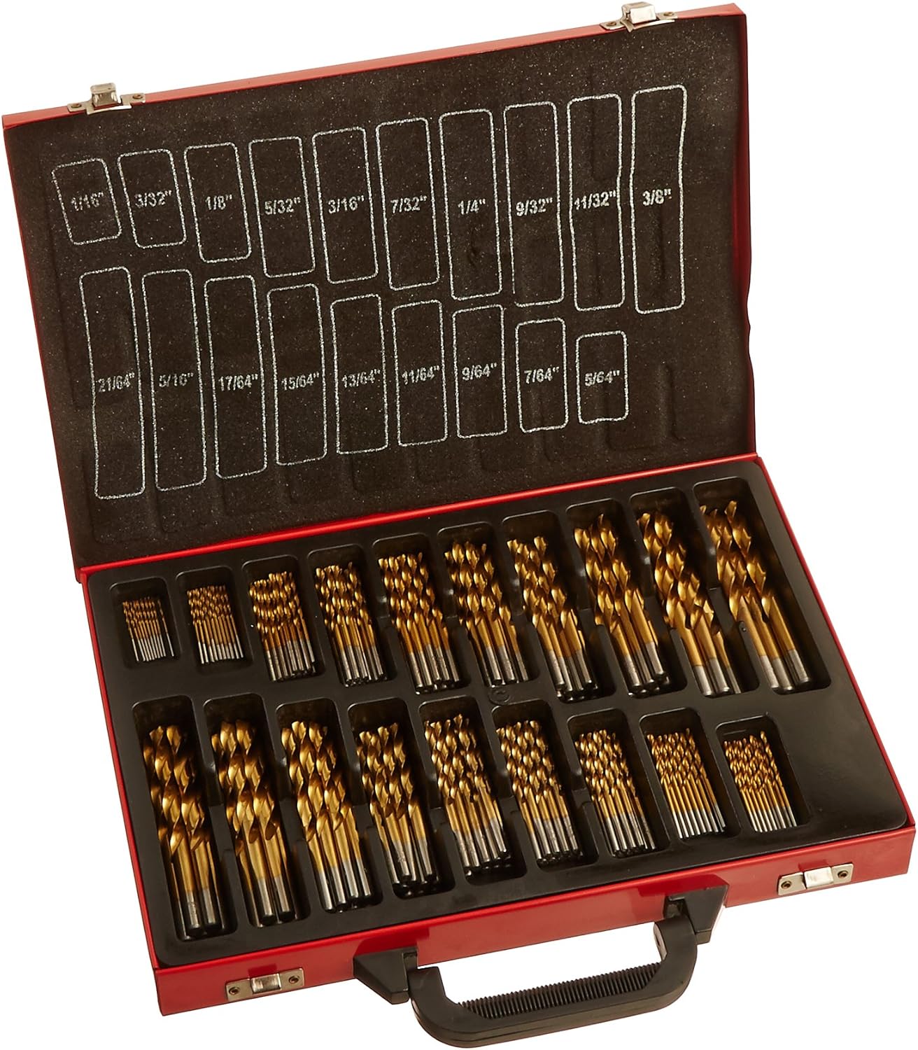 Grizzly H8182 Bulk Drill Bit Organizer, 170Pack Drill Bit Sets