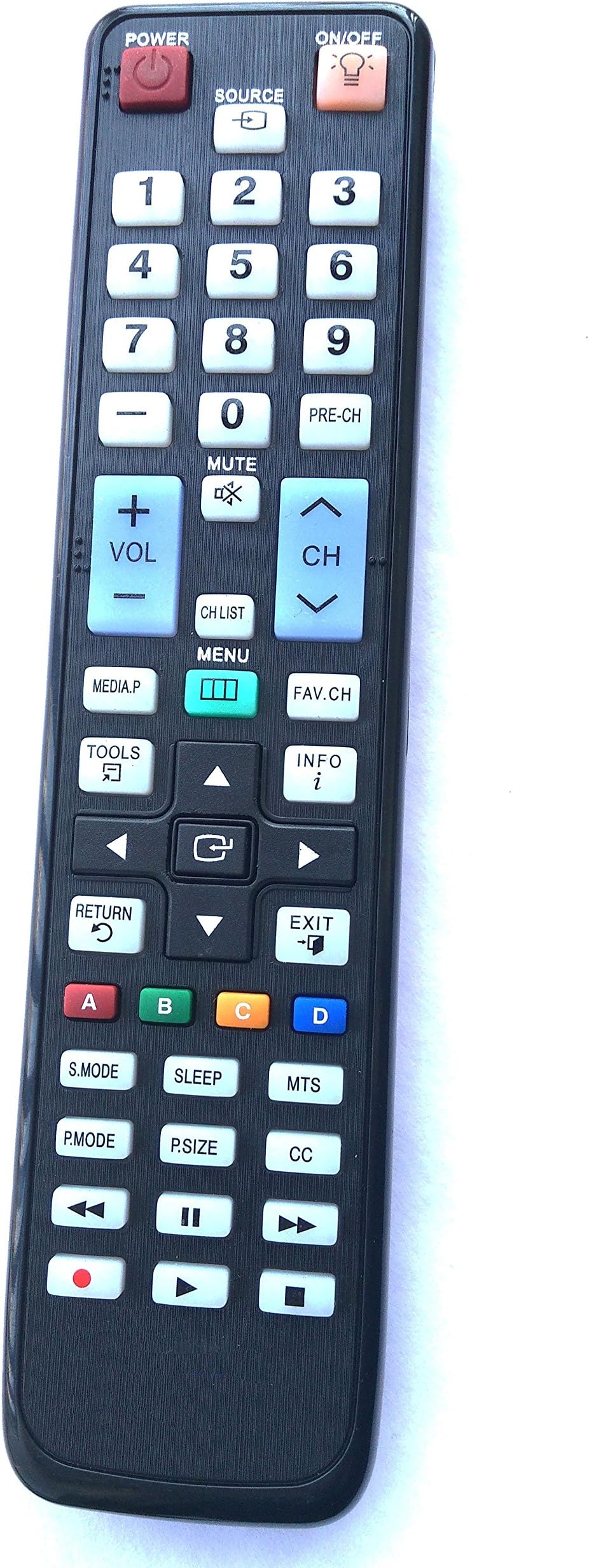 Universal Remote for Samsung BN59-01041A BN59-00695A BN5900996A BN5901109A LN40D630 LN46D630 LN40C630 LN46C550 LN46C630 LN55C630 TV Remote Control