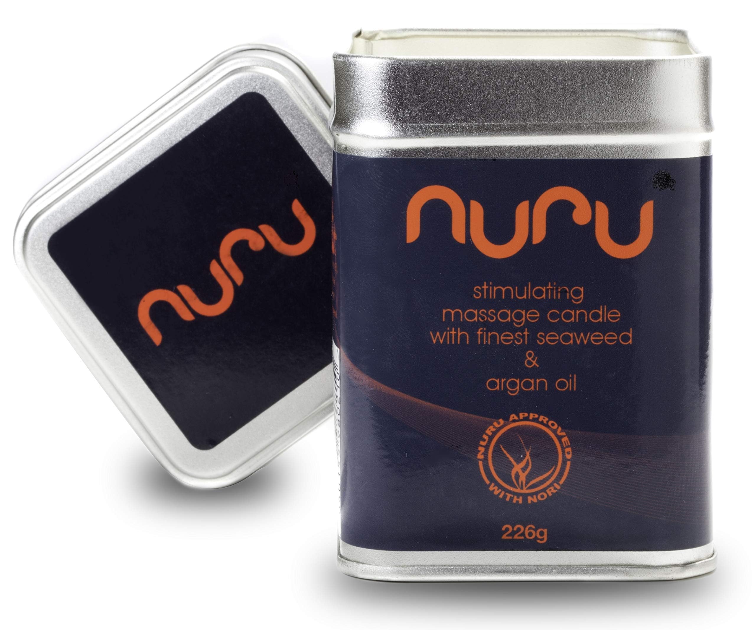 Nuru®, Massage Candle with argan Oil and Ylan Ylang, 226gr