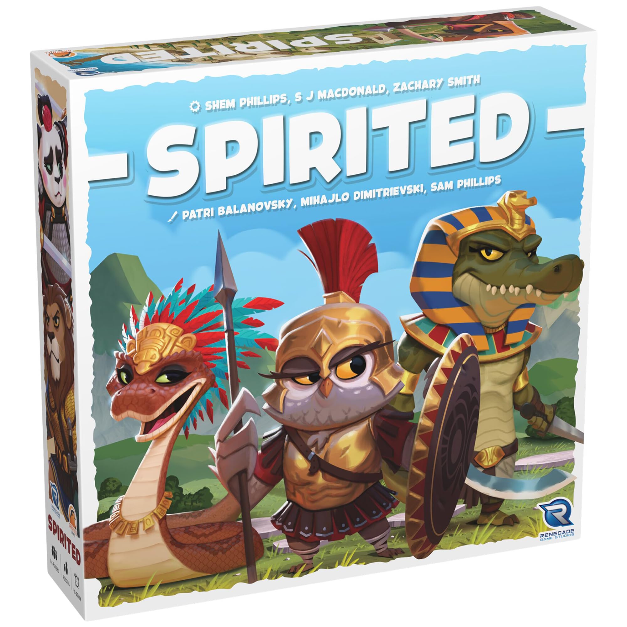 Renegade Spirited Strategy Board Game, English Edition