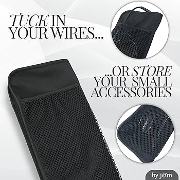 メイク道具・化粧小物 THE TOE Heat-Resistant Hair Iron Case Heat Resistant Silicone Mat Pouch for Curling Irons, Hair