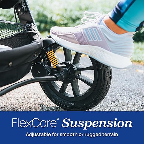 Miniatura 4 de Chicco Activ3 - Sistema de viaje para cochecito para correr, incluye asiento de automóvil Chicco KeyFit 30 con base, marco de aluminio ligero, combo