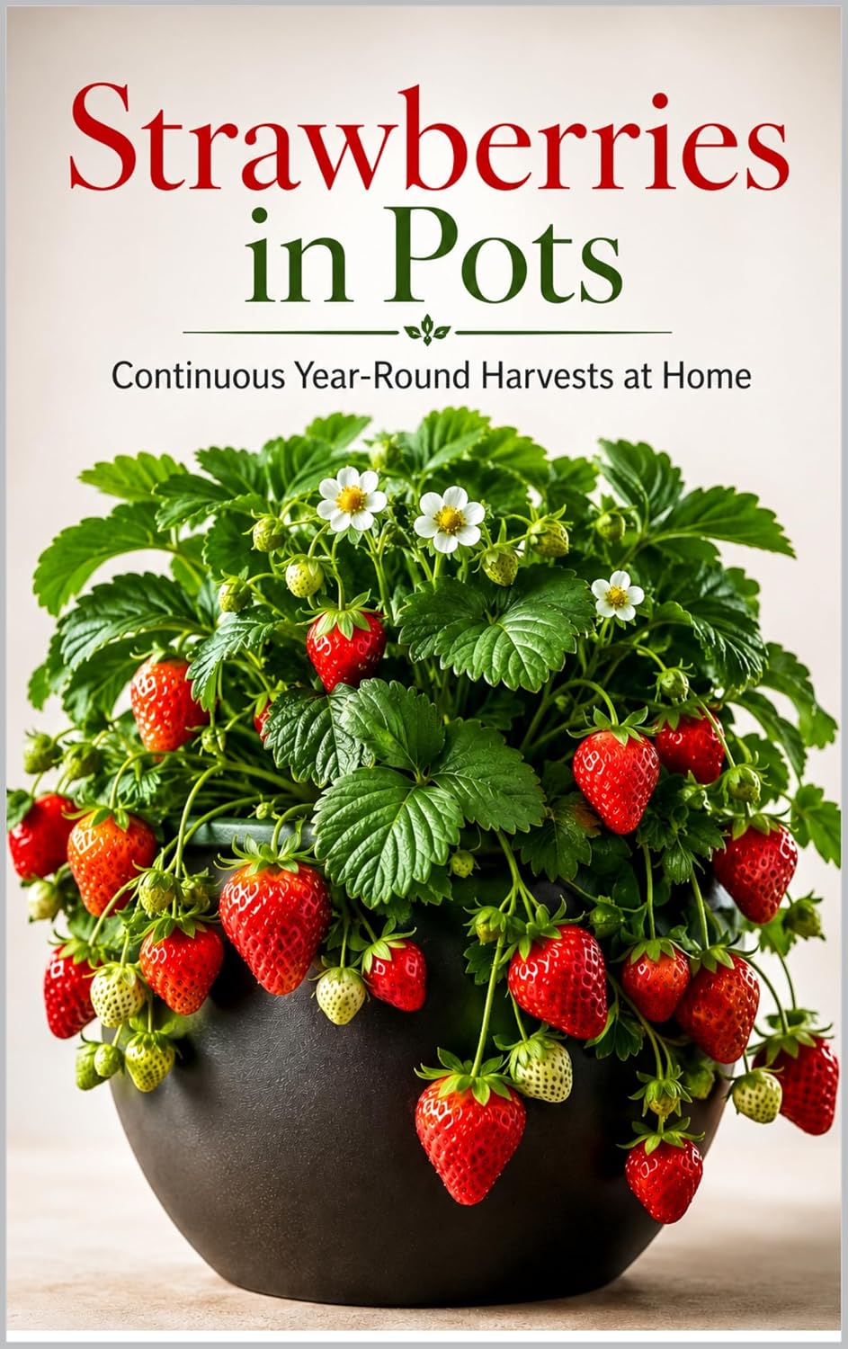 Strawberries in Pots: Continuous Year-Round Harvests at Home