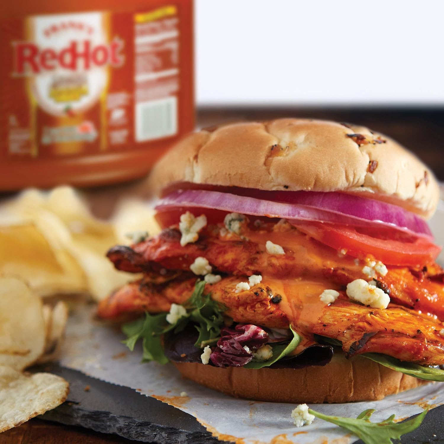 Buy Frank's RedHot Buffalo Sandwich Sauce, 1 gal One Gallon Jug of Thick Buffalo Sandwich Hot