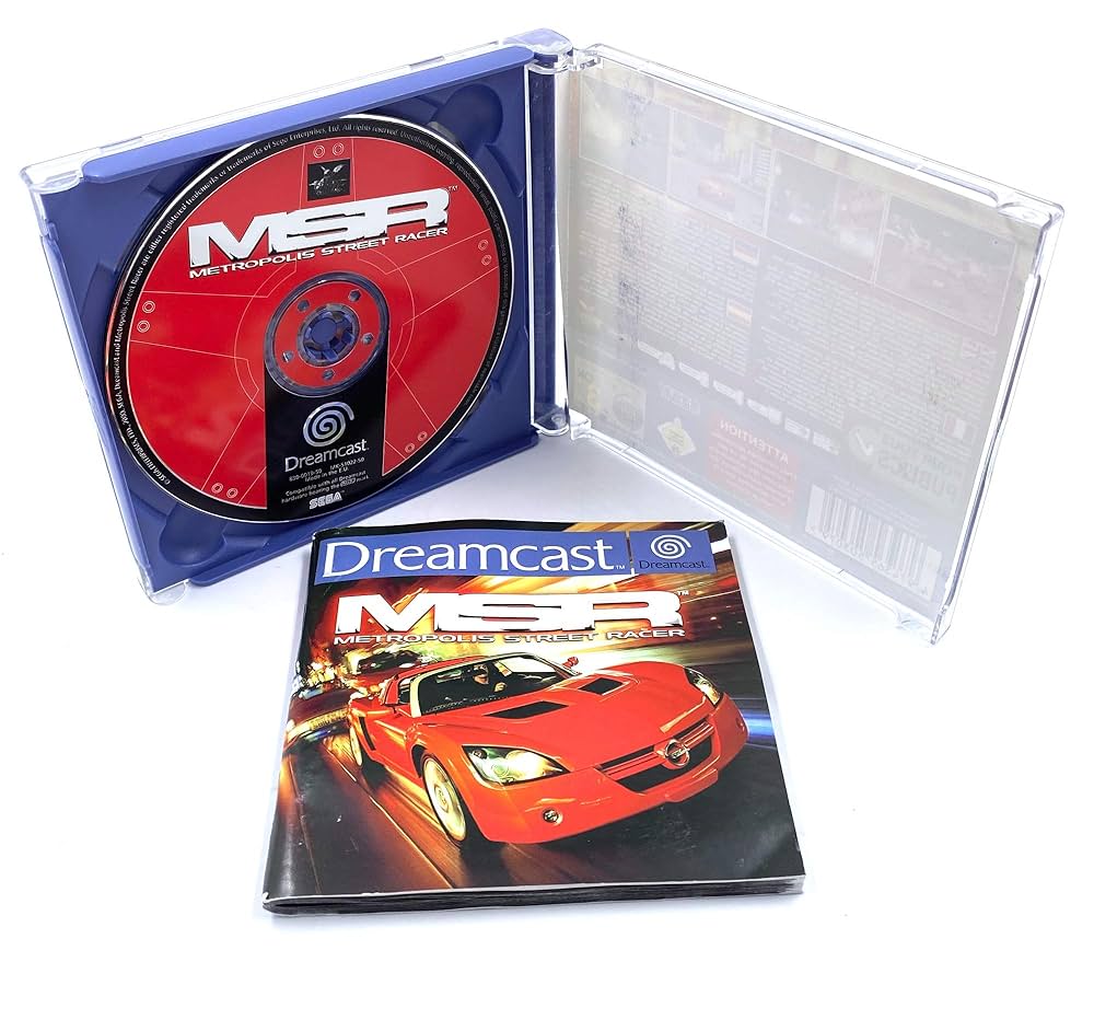 MSR Dreamcast 【北米版】　DCソフト　SEGA Metropolis Street Racer (MSR) (Dreamcast longplay) - YouTube