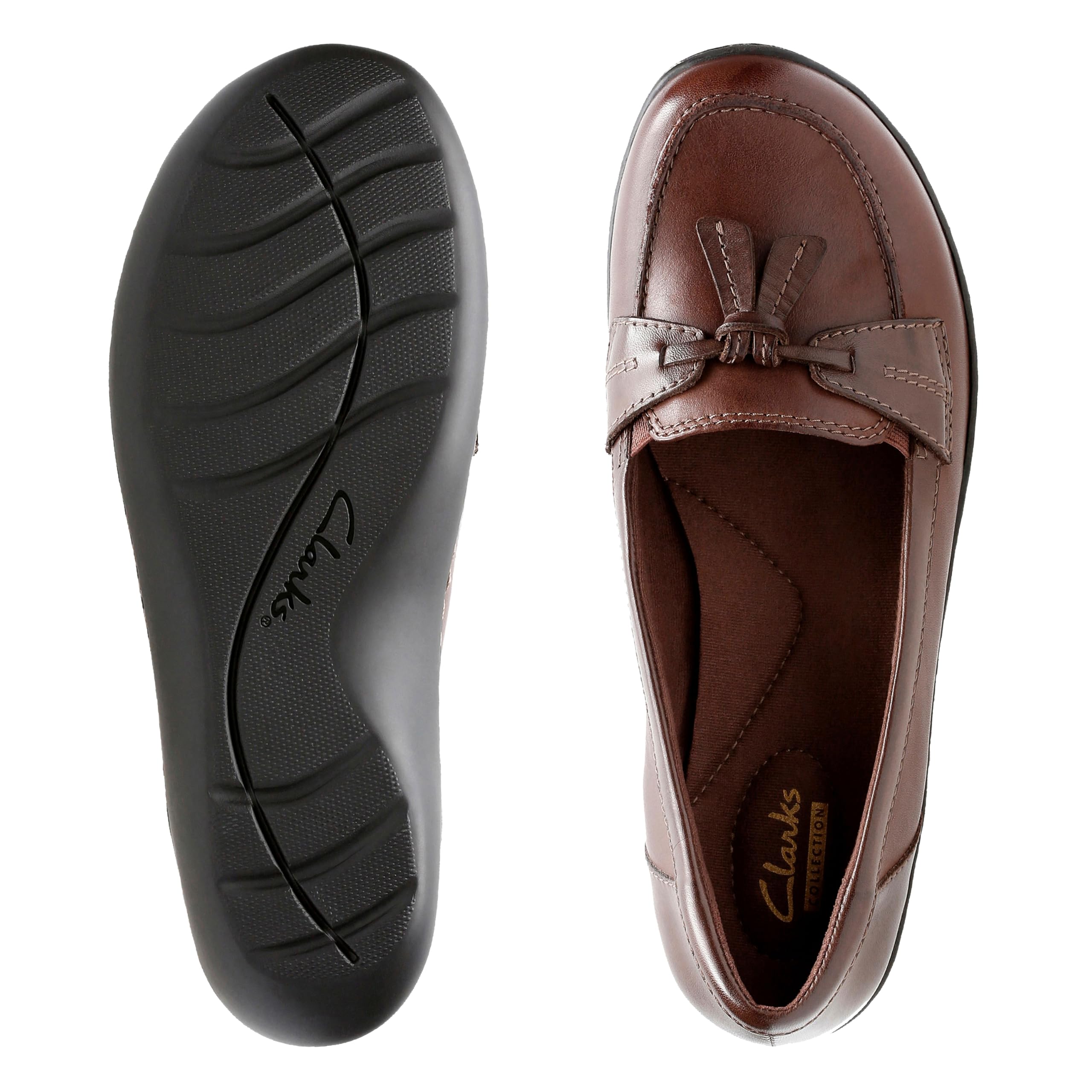 Clarks Damen Ashland Bubble Slipper, Braun/Mehrfarbig, 36.5 EU Weit – Ansicht 3