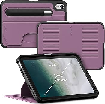 Amazon.com: ZUGU Case for 2024 iPad mini 7 & 2021 iPad mini 6