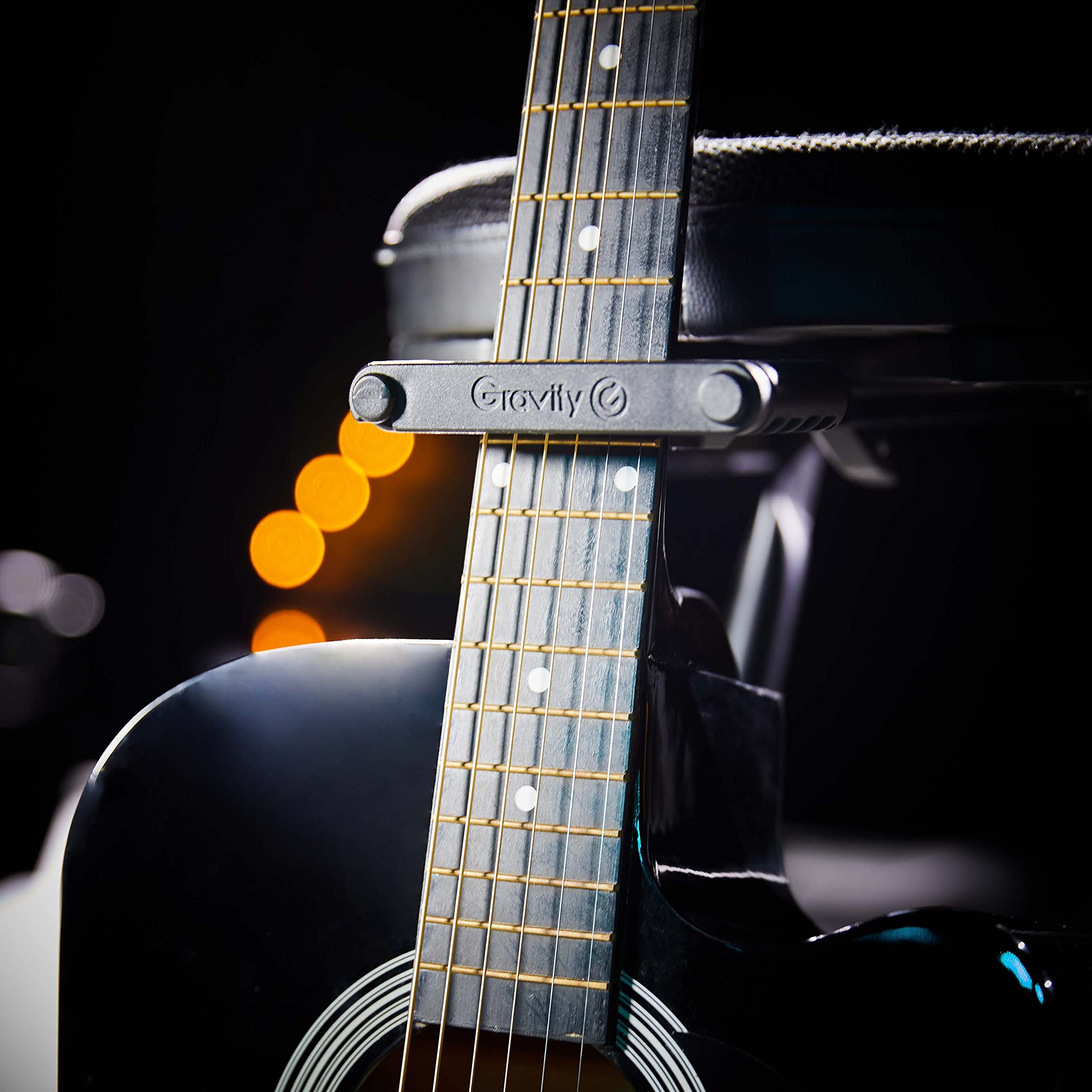 Gravity FG SEAT 1 - Sedia da musicista con supporto per chitarra