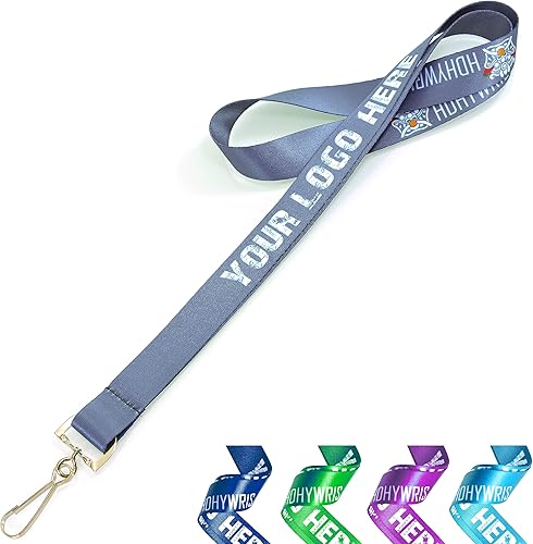 Cordones personalizados Cordón personalizado Personalizar logotipos y con texto Foto Insignias Personalizadas Llaves de correa para el cuello