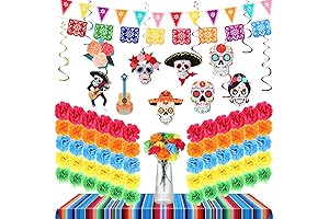 50 Day of the Dead Hanging Flowers Ofrenda Decor