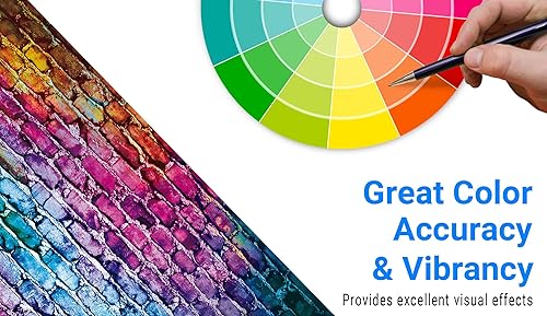 Miniatura 4 de Funnytree Telón de fondo de pared de ladrillo colorido de 8 x 6 pies para hip hop de los años 80 y 90, cumpleaños, boda, graduación, fiesta temática