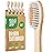 VIVAGO Bamboo Toothbrushes 10 Pack - BPA Free Soft Bristles Toothbrushes, Eco-Friendly, Natural Wooden Toothbrush