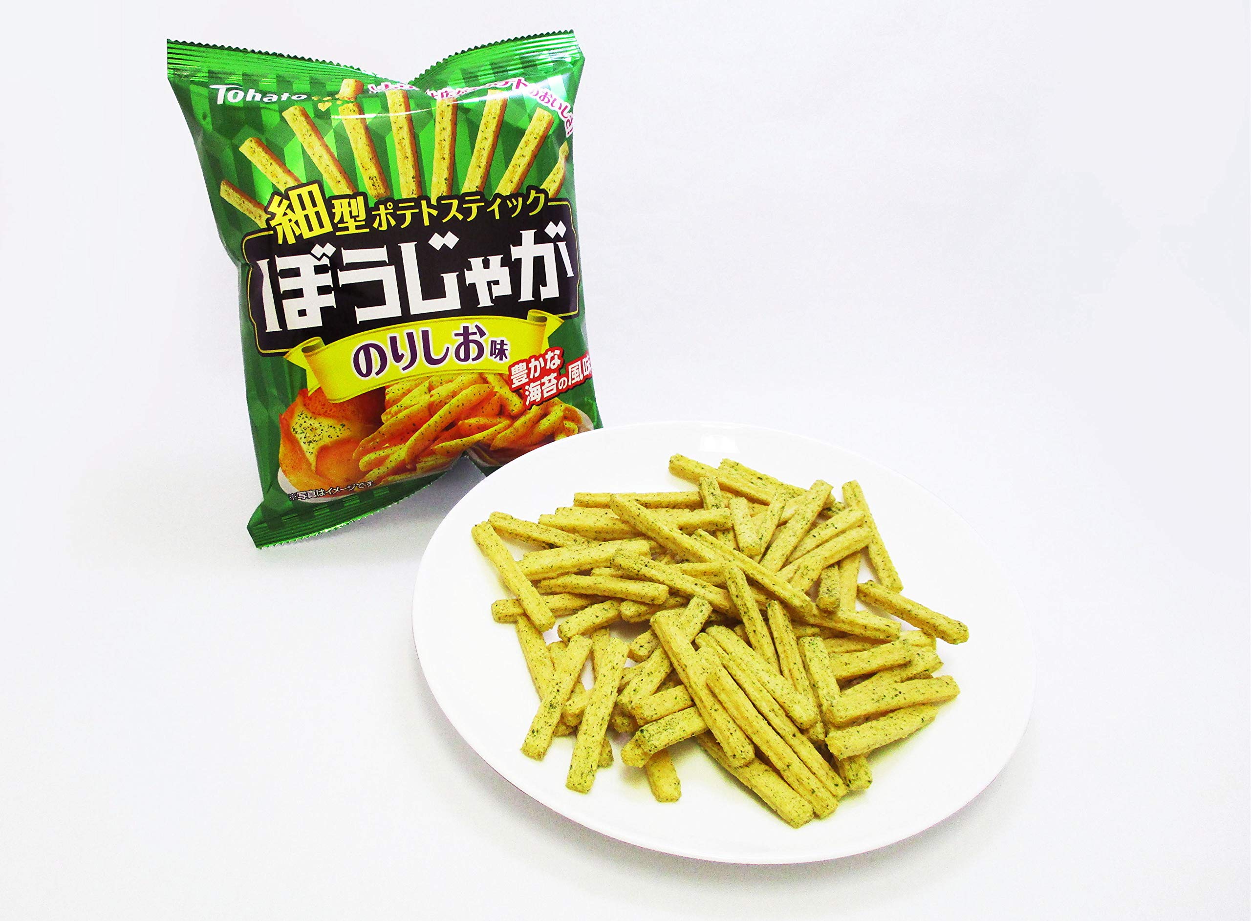 Amazon.co.jp: 東ハト ぼうじゃがのりしお味 60g ×12袋 : 食品・飲料・お酒