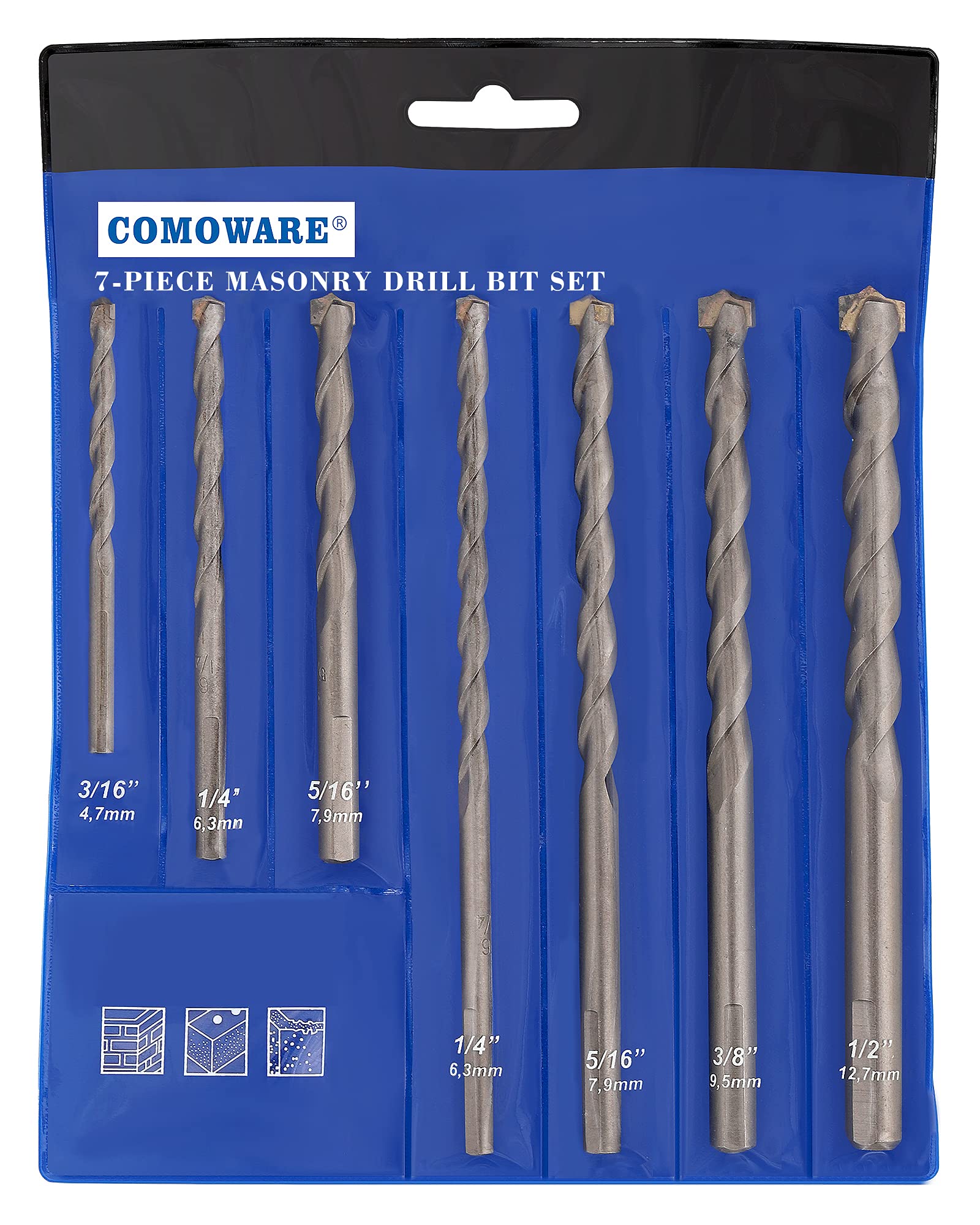 Amazon.com: COMOWARE Concrete Drill Bit 