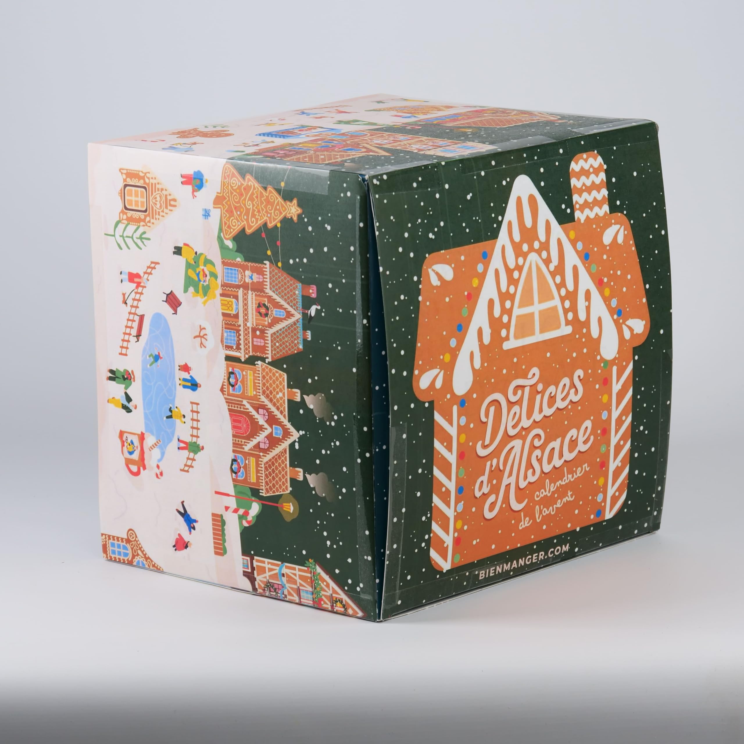 Calendrier de l'Avent Délices d'Alsace - 24 spécialités alsaciennes à découvrir - Calendrier de l'avent gourmand - Cadeau Noël BienManger.com