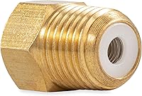 Vista 2 de Camco 59954 1/4" NPT macho x 1/4" hembra con válvula de retención para dispositivo de propano con destello invertido