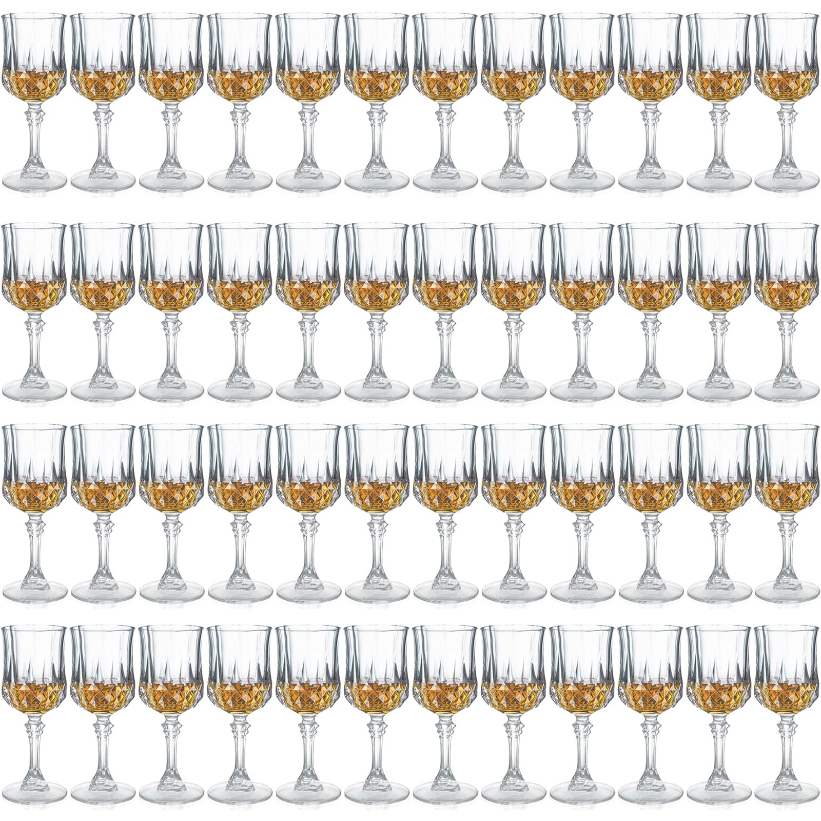 Srgeilzati Cordial Glasses with Stem,Sherry Glasses | Port Glasses | Crystal Shot Glasses | Limoncello Glasses 1.75 oz Set of 48 — image 1