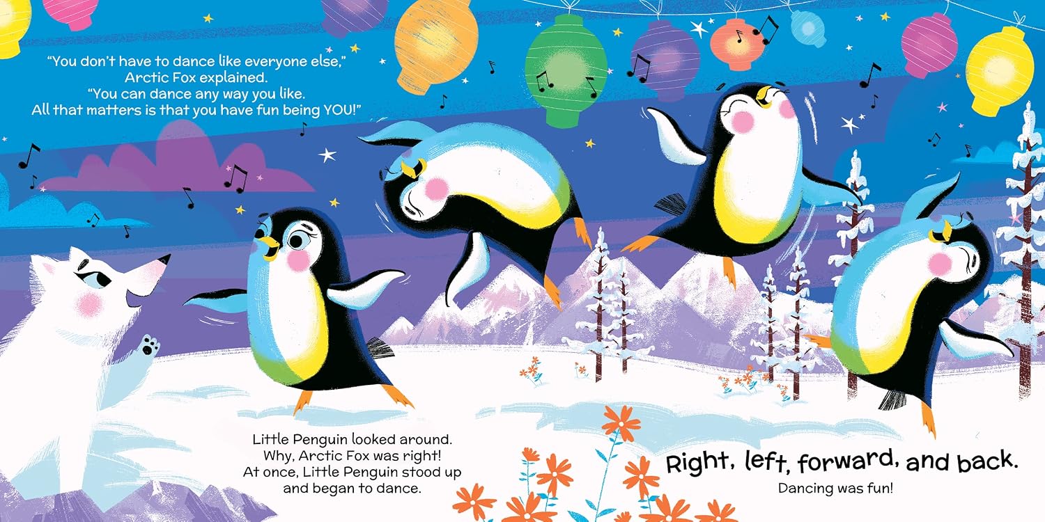 Little Hippo Books The Penguin Who Couldn't Dance - Children's Hardcover Picture Book (Little Life Lessons for Babies & Toddlers)