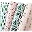 WRAPAHOLIC Summer Wrapping Paper Sheet - 12 Sheets Flamingo/Cactus/Pineapple/Banana Leaf Design Folded Flat for Wedding, Baby Showers, Birthday, Party - 19.7 Inch x 30 Inch Per Sheet