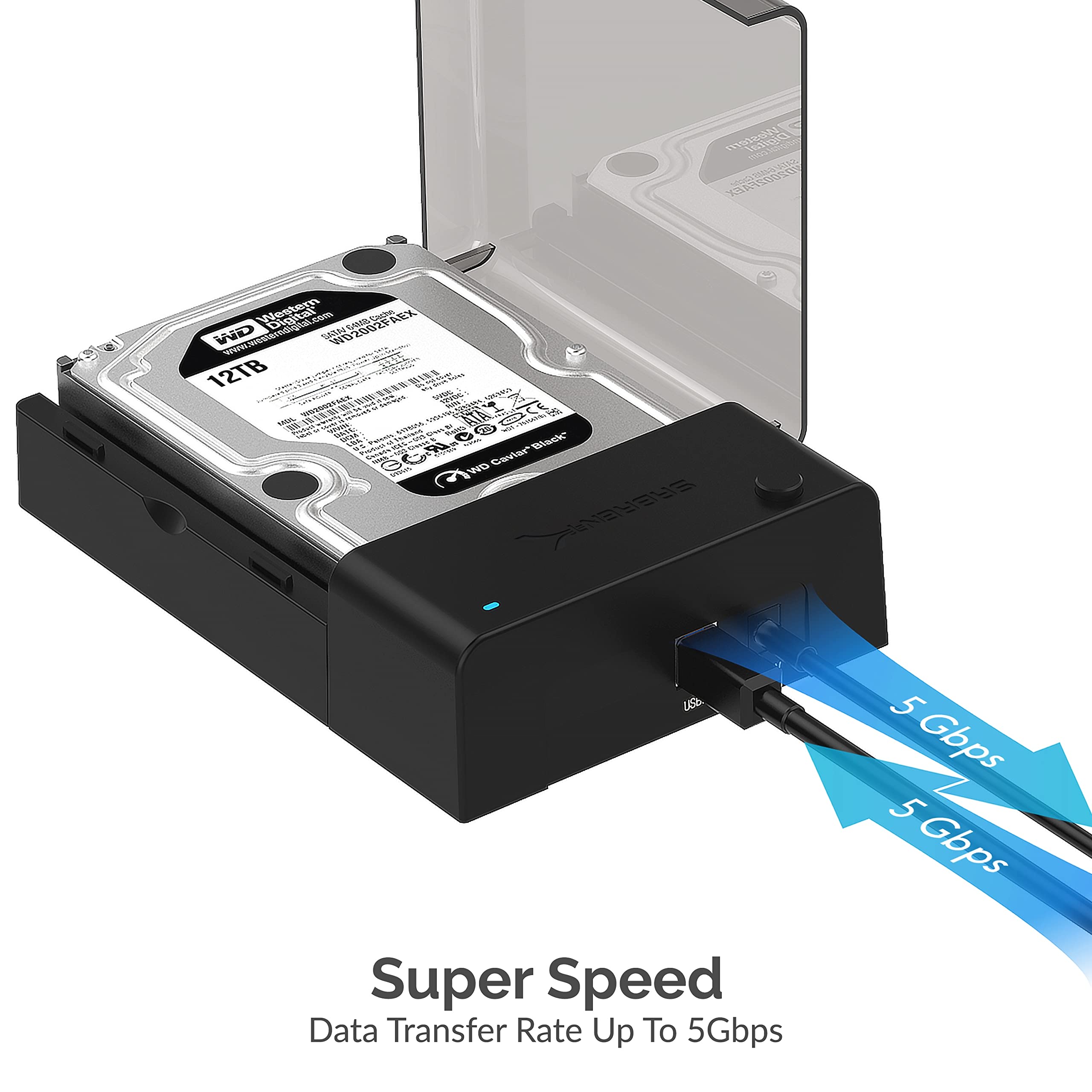 ACT Dual Docking Station USB 3.1 Gen1 (USB3.0) voor 2.5 en 3.5 inch SATA HDD /SSD Nederland BV ACT Dual Docking Station USB 3.1 Gen1 (USB3.0) voor 2.5 en 3.5 inch SATA HDD /SSD Nederland BV