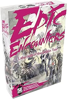 Epic Encounters: Labyrinth of The Goblin Tsar – 20 Unpainted Miniatures by Steamforged Games – Compatible with DND Dungeons and Dragons and Other Tabletop RPG TTRPG Games