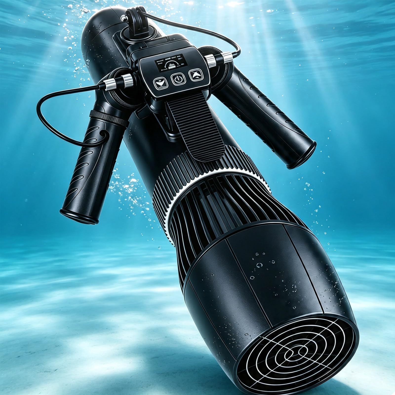 moupeaktain Sea Scooter for Diving and Snorkeling, 16000mah, 9 Speeds