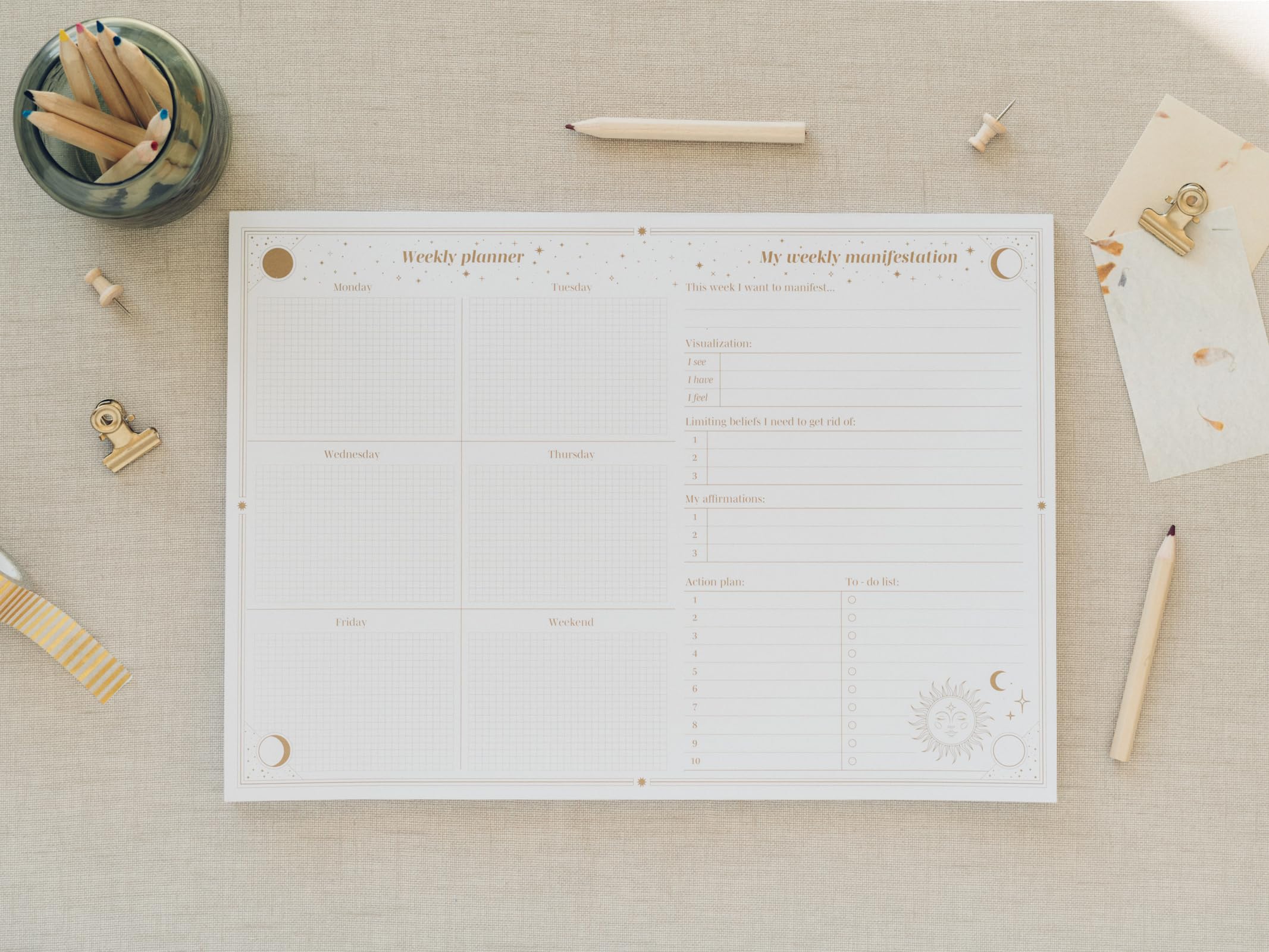 Grupo Erik Weekly Planner A4 - Astral - Image 2