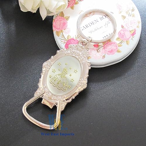 Miniatura 6 de Personalizado Abrebotellas Llaveros 12 Unids Fiesta Quinceañera Dulce 15 Favores Personalized18 Cumpleaños Regalo