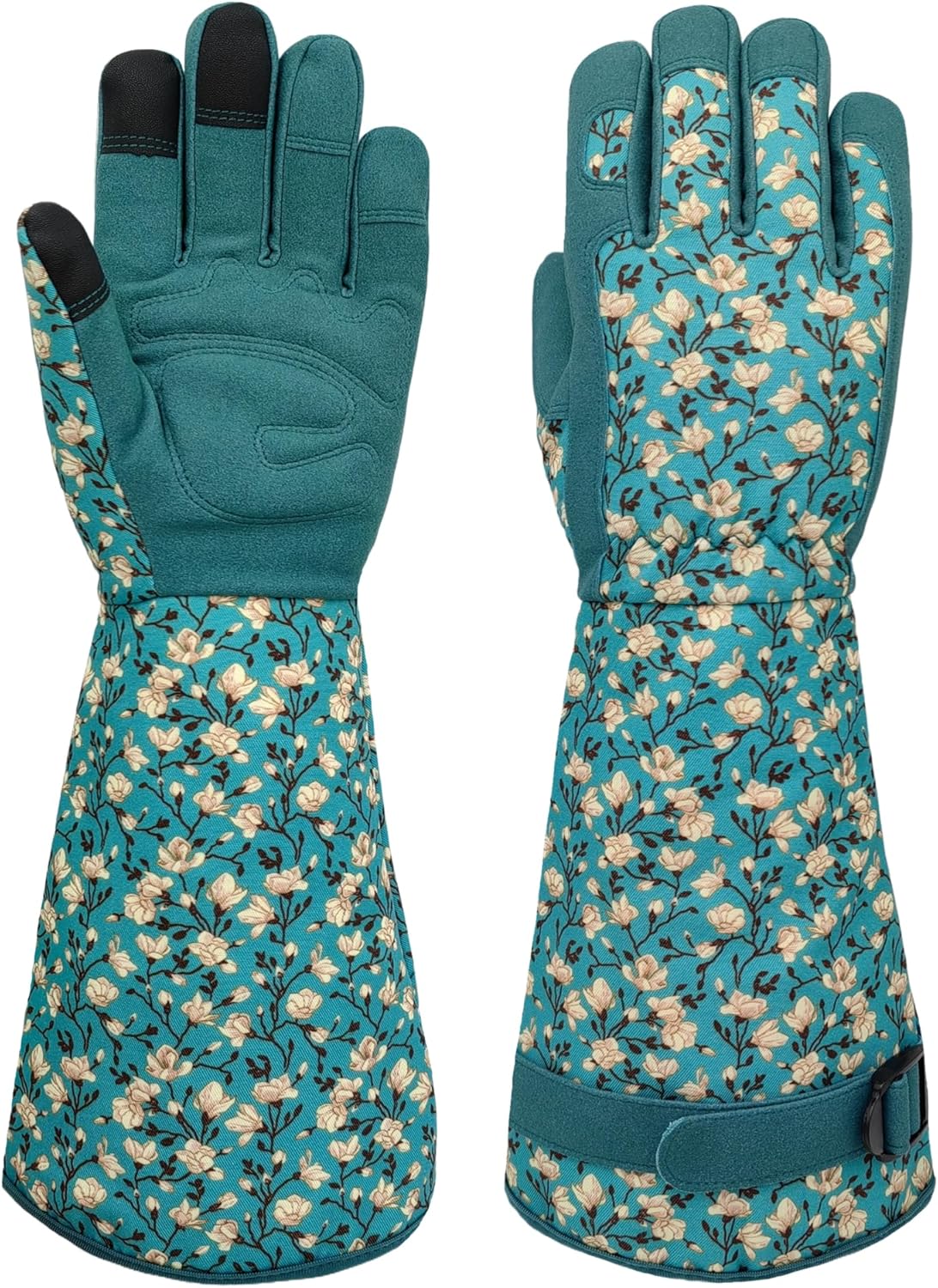 Long Gardening Garden Gloves,Thorn-proof&Puncture Resistance Rose Cactus Gauntlet Glove for Gardener,Gifts