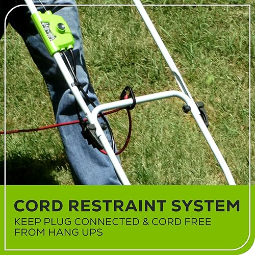 Miniatura 63 de Greenworks Cortacésped inalámbrico sin escobillas de 24 V 13 pulgadas con batería de 4.0 Ah y cargador, cortacésped de empuje sin mantenimiento