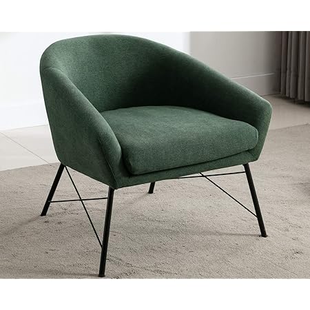green accent chair