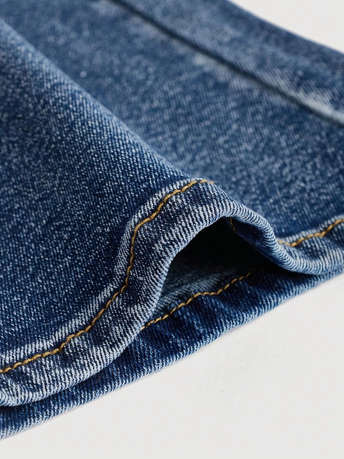 Girls Jeans Flare High Elastic Waist Denim Pants Bell Bottom Stretch Cute Y2K Streetwear with Pockets 7-14Y - Image 8